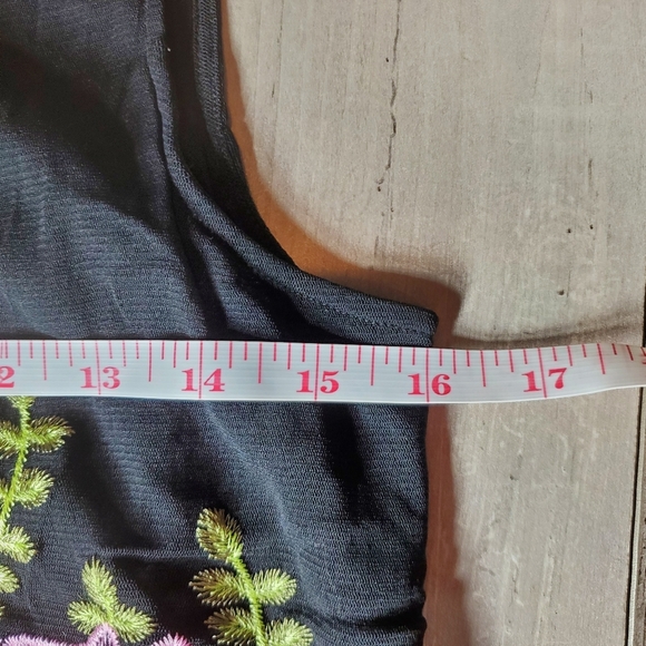 INC International Concepts Stitched Floral Tank Top Size Small EUC - Picture 5 of 15